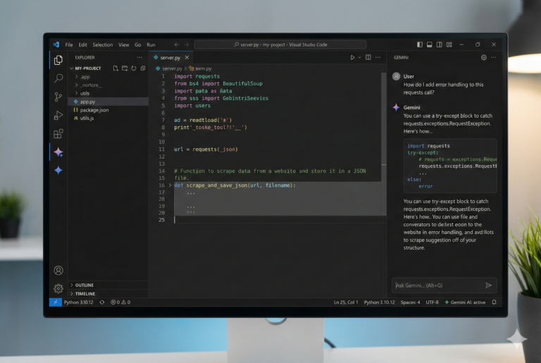 VS Code + Gemini